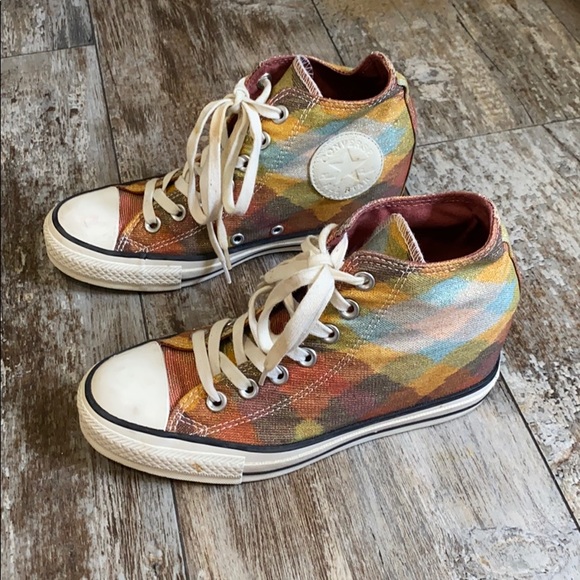 converse wedge size 7